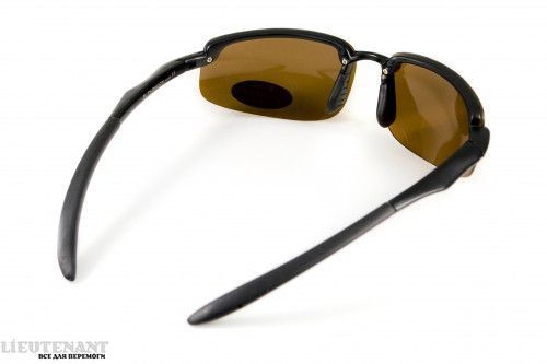 Окуляри поляризаційні BluWater Ty-Phoon polarized (brown), коричневий фото