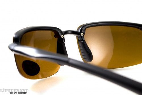 Окуляри поляризаційні BluWater Ty-Phoon polarized (brown), коричневий фото