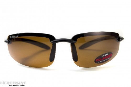 Окуляри поляризаційні BluWater Ty-Phoon polarized (brown), коричневий фото