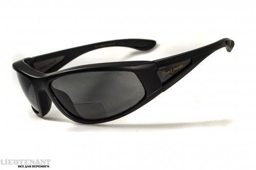 Окуляри біфокальні поляризаційні (захисні) BluWater Winkelman-2 polarized (+1.5 bifocal), (gray) чорні фото