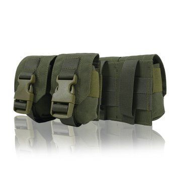 Подсумок под 2 гранаты Kiborg GU Double Mag Pouch, хаки