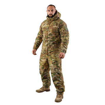 Зимовий комплект куртка + штани Defender 7 level Camotec, розмір XXXXL, мультикам