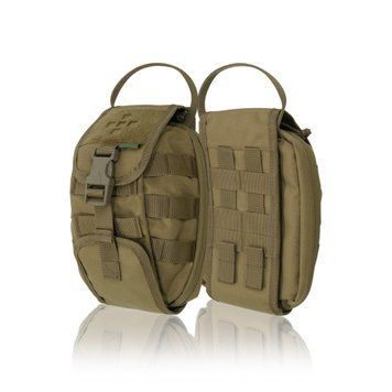 Підсумок-аптечка зі швидким скидом Kiborg GU, Cordura 1000, койот