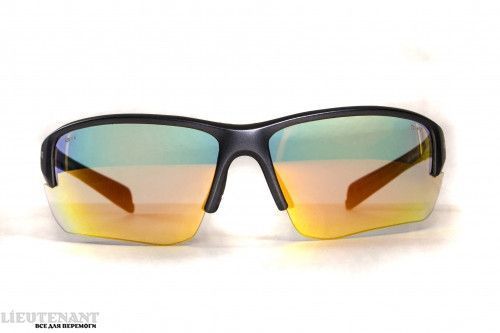 Спортивные защитные фотохромные очки Hercules-7 Global Vision, Anti-Fog, (G-Tech&trade;), красные зеркальные