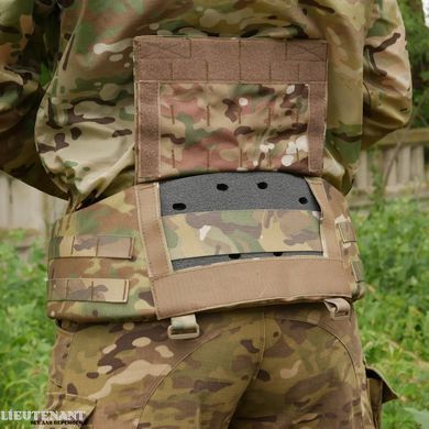 Пояс РПС Kiborg R-1 Gen.2 з балістичним пакетом 1 класу захисту, розмір L, мультикам