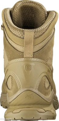 Тактичні черевики Salomon QUEST 4D Forces 2 Mid EN 7, розмір 40 (2/3), 25 см, койот