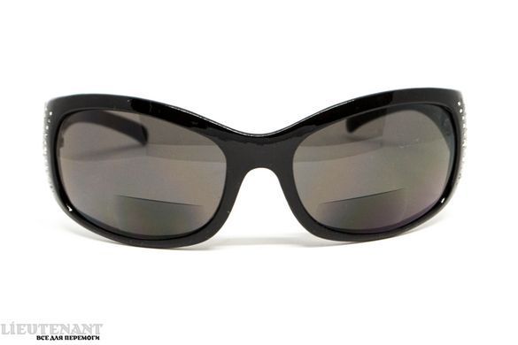 Біфокальні захисні окуляри Global Vision Marilyn-2 Bifocal (gray +2.5), сірі з діоптріями +2.5 фото