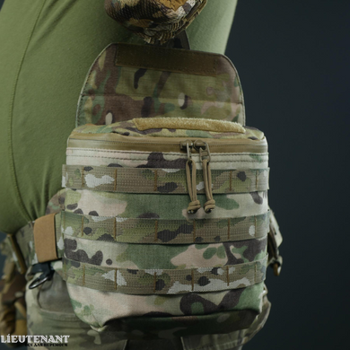 Підсумок нерозсипайка Militex, розмір 27х20х10 см, Cordura, original USA мультикам