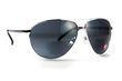 Бифокальные защитные очки Global Vision Aviator Bifocal (+3.0) (gray) серые