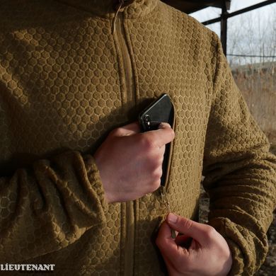 Флісова кофта Militex Windblock Tactical mod. 4, розмір S, койот