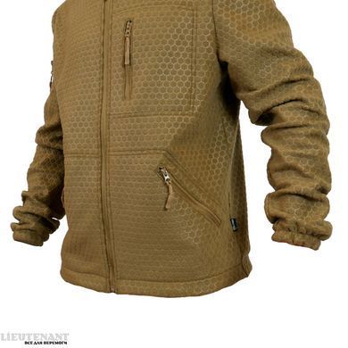 Флісова кофта Militex Windblock Tactical mod. 4, розмір S, койот