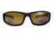 Сонцезахисні окуляри BluWater Daytona-3 Polarized (brown) коричневі в чорно-синій оправі