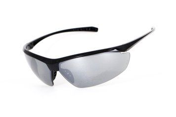 Защитные очки Global Vision Lieutenant (flash mirror), зеркальные серые фото