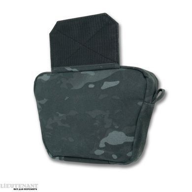 Напашник-сумка Kiborg GU Cordura, размер XL, черный мультикам