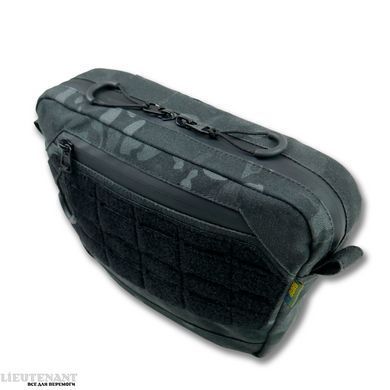 Напашник-сумка Kiborg GU Cordura, размер XL, черный мультикам