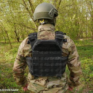 Плитоноска Kiborg GU gen.2, під плити 25х30, чорний мультикам
