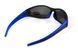Сонцезахисні окуляри Daytona-4 Polarized BluWater, темні в чорно-синій оправі