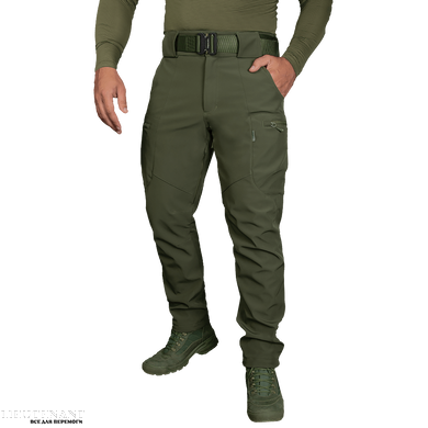 Демісезонні військові штани SoftShell Vent, олива, розмір XXXL