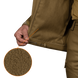 Демісезонна військова куртка з капюшоном Stalker SoftShell, колір койот, розмір XL