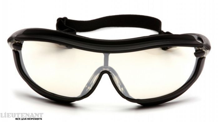 Защитные очки с уплотнителем Pyramex XS3 Plus (Anti-Fog) (indoor/outdoor mirror) зеркальные полутемные фото