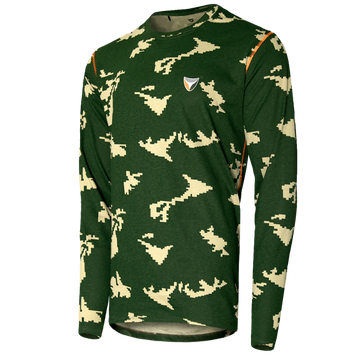 Лонгслів Basic 2.0 Cotton Birch, зелений, сезон весна-літо, розмір XXXL