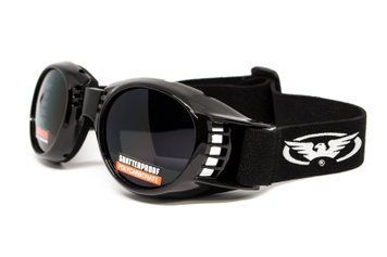 Спортивные оправы под диоптрии Global Vision Paragon (rx-able) (dark gray), чёрные в глянцевой оправе фото