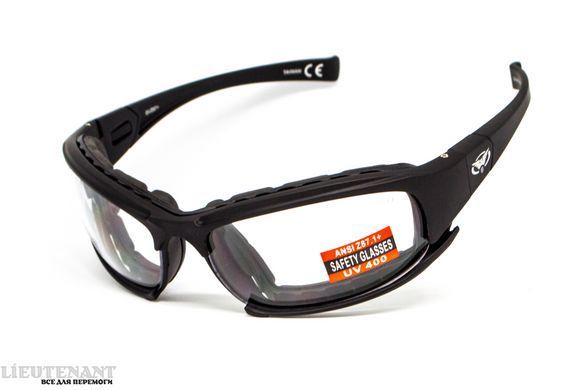 Тактические очки фотохромные Assault Photochromic Global Vision Anti-Fog, прозрачные