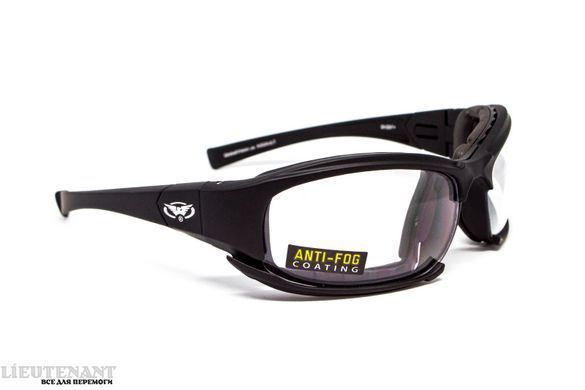 Тактические очки фотохромные Assault Photochromic Global Vision Anti-Fog, прозрачные