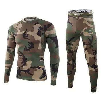 Комплект термобілизни ESDY Tactical Thermal, розмір M, мультикам