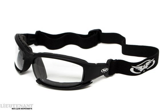 Окуляри захисні з ущільнювачем Assault Global Vision Anti-Fog, жовті фото