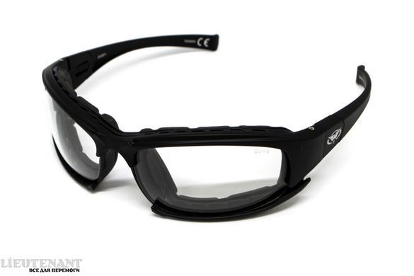 Окуляри захисні з ущільнювачем Assault Global Vision Anti-Fog, жовті фото