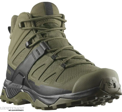 Тактичні черевики Salomon X ULTRA Forces Mid EN 11.5, розмір 46 (2/3), 29.5 см, хакі