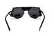 Окуляри захисні Global Vision Aviator-5 GunMetal (gray), сірі в темній оправі зі з'ємним ущільнювачем із синтетичної "шкіри"