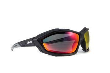 Окуляри захисні з ущільнювачем Global Vision Eyecon (G-Tech&trade; red), дзеркальні червоні фото