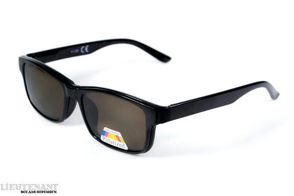 Окуляри для водія (антифари) BluWater Magnetic Drive Polarized (drive orange), помаранчевий HD (2в1) фото