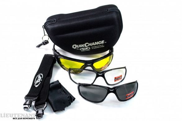 Очки защитные со сменными линзами Global Vision QuikChange Kit фото