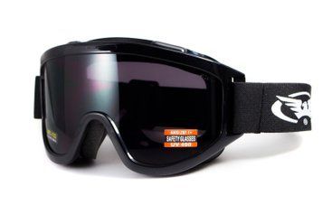 Защитная маска Wind-Shield Global Vision, Anti-Fog, серая фото