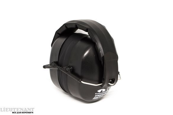 Пассивные защитные наушники Pyramex PM3010 (защита SNR 30.4 dB, NRR 27 dB), черные