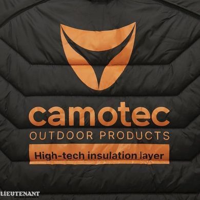 Легкий Пуховик Storm Hood G-Loft 150, чорний, розмір S