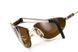 Защитные армейские очки с поляризацией Black Rhino i-Beamz Polarized, коричневые